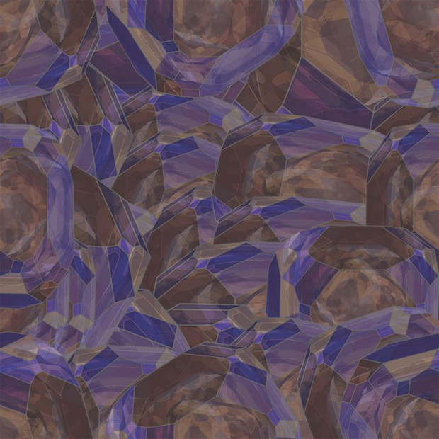 Crystal purple squared