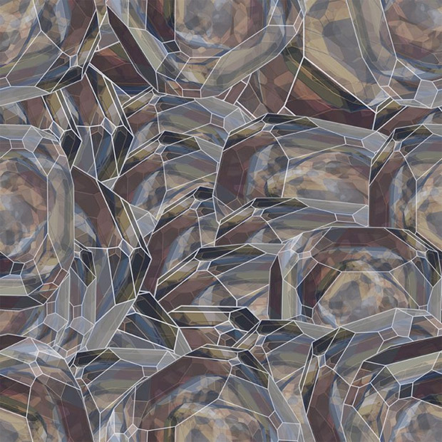 Crystal brown squared